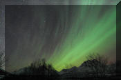 Nordlys, Aurora Borealis, langfredag. Foto: Idar Nilssen.